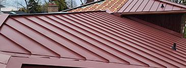 Standing seam metal roofing installation services in Kitchener-Waterloo and surrounding region.